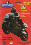 Programme cover of Donington Park Circuit, 28/10/1990