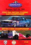 Programme cover of Donington Park Circuit, 28/04/1991