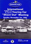 Programme cover of Donington Park Circuit, 01/11/1992