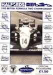 Programme cover of Donington Park Circuit, 26/04/1992