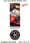 Programme cover of Donington Park Circuit, 03/05/1993