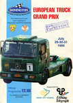 Programme cover of Donington Park Circuit, 31/07/1994
