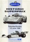 Programme cover of Donington Park Circuit, 02/06/1996