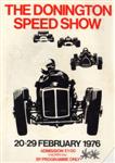 Programme cover of The Donington Speed Show, 1976