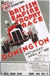 Poster of Donington Park Circuit, 04/04/1936