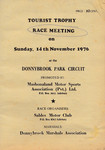 Programme cover of Donnybrook Park, 14/11/1976