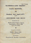 Programme cover of Donnybrook Park, 03/04/1977