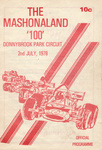 Programme cover of Donnybrook Park, 02/07/1978