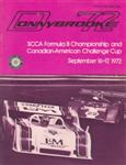 Programme cover of Brainerd International Raceway, 17/09/1972