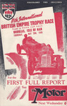 Programme cover of Douglas Circuit (IMN), 26/05/1949