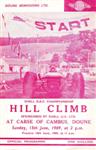Programme cover of Doune Hill Climb, 15/06/1969