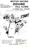Programme cover of Doune Hill Climb, 23/06/1974
