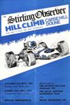 Programme cover of Doune Hill Climb, 22/09/1974