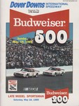 Programme cover of Dover International Speedway, 19/05/1985