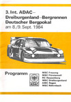 Programme cover of Dreiburgenland Hill Climb, 09/09/1984
