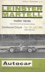 Programme cover of Dunboyne Circuit, 28/07/1962