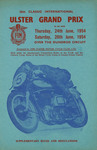 Programme cover of Dundrod Circuit, 26/06/1954