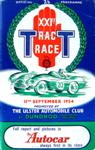 Programme cover of Dundrod Circuit, 11/09/1954