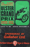 Programme cover of Dundrod Circuit, 07/08/1965