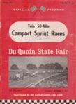 Programme cover of DuQuoin State Fairgrounds, 02/09/1967