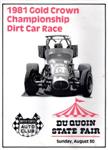 Programme cover of DuQuoin State Fairgrounds, 30/08/1981