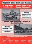 Programme cover of DuQuoin State Fairgrounds, 01/09/1997
