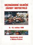 Programme cover of Mestec Králové, 10/05/1998
