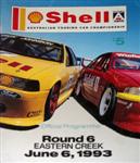 Programme cover of Sydney Motorsport Park, 06/06/1993