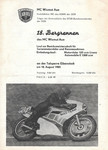 Programme cover of Eibenstock Hill Climb, 15/08/1985