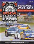 Programme cover of Road America, 23/09/2012