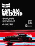 Programme cover of Road America, 17/07/1983