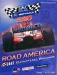 Programme cover of Road America, 20/08/2000
