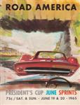 Programme cover of Road America, 20/06/1965