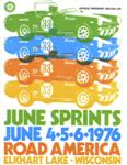 Programme cover of Road America, 06/06/1976