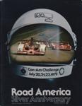 Programme cover of Road America, 22/07/1979