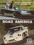 Programme cover of Road America, 20/07/1980