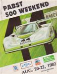 Programme cover of Road America, 22/08/1982