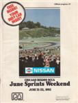 Programme cover of Road America, 23/06/1985