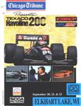 Programme cover of Road America, 22/09/1991