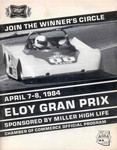 Programme cover of Eloy Street Circuit, 08/04/1984