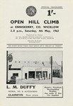 Programme cover of Enniskerry Hill Climb, 04/05/1963