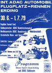 Programme cover of Erding, 01/07/1979