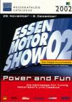 Programme cover of Essen Motor Show International, 2002