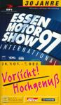 Programme cover of Essen Motor Show International, 1997