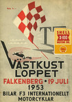 Programme cover of Falkenbergs Motorbana, 19/07/1953