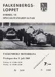 Programme cover of Falkenbergs Motorbana, 11/07/1969