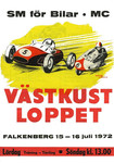 Programme cover of Falkenbergs Motorbana, 16/07/1972