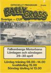 Programme cover of Falkenbergs Motorbana, 30/04/1978