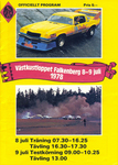 Programme cover of Falkenbergs Motorbana, 09/07/1978