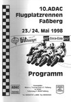 Programme cover of Fassberg, 24/05/1998